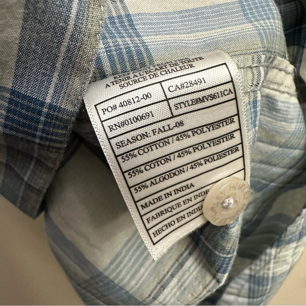 Hurley Short Sleeve Casual Button Down Shirt - Picture 4 of 5